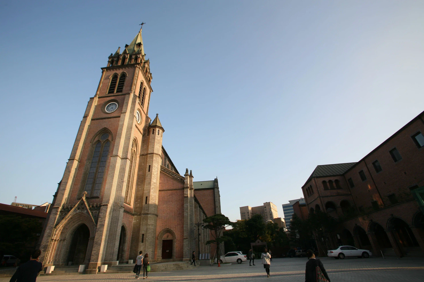 Myeongdong Cathedral in central Seoul.